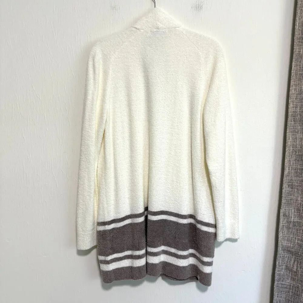 Barefoot Dreams Cozychic Lite Open Front Cardigan S Cream Cozy Lounge Neutral